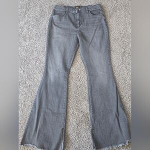 Lee Women's Size 12 Gray Flare Jeans